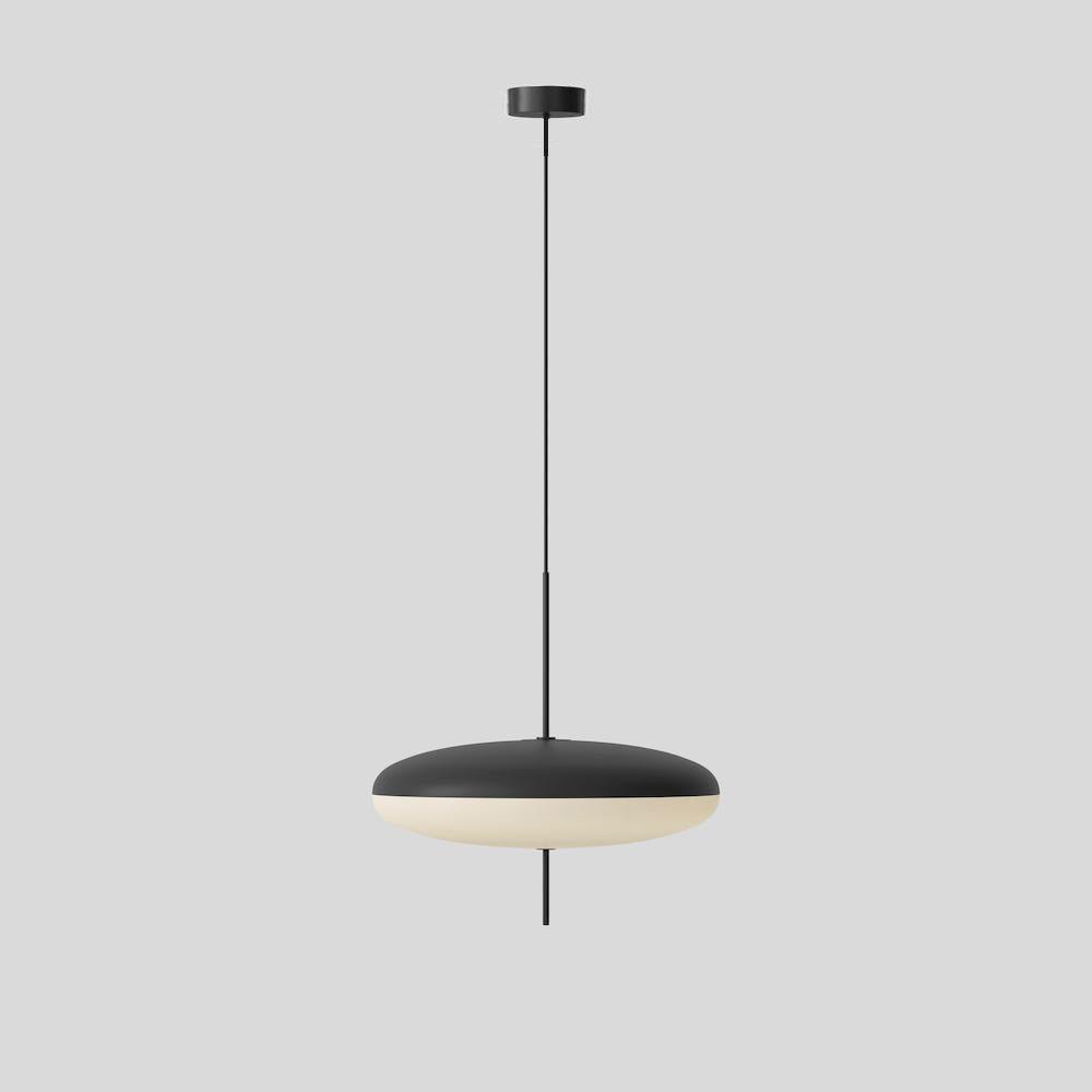 Lustra Pendant Lamp Joined Black-Painted for Living Room - Letslighting
