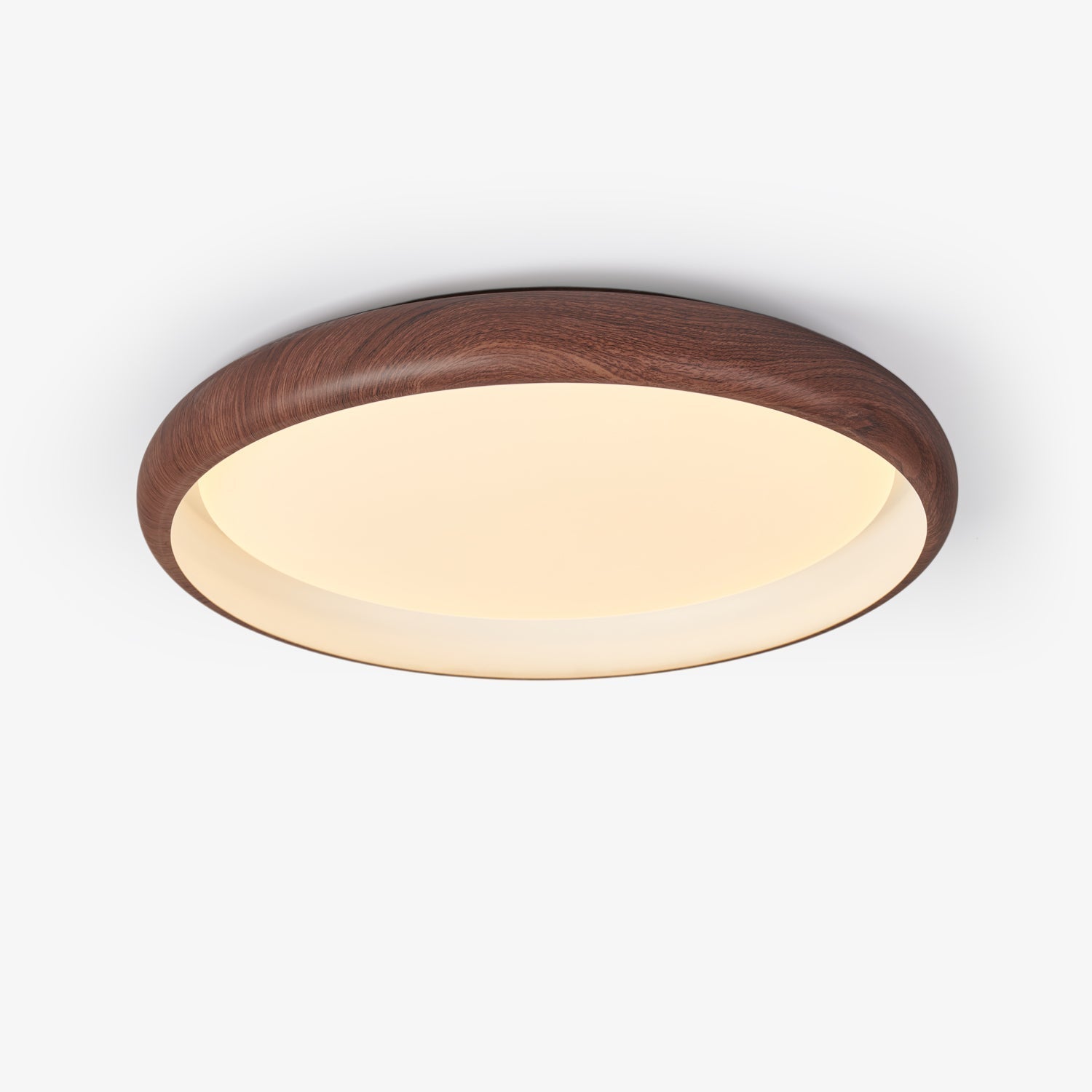 Zesolis Modern Minimalist Walnut Ceiling Light - Letslighting