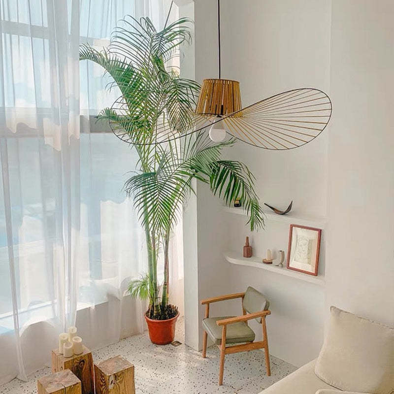 Ritta Modern Flower Fabric Pendant Light - Letslighting