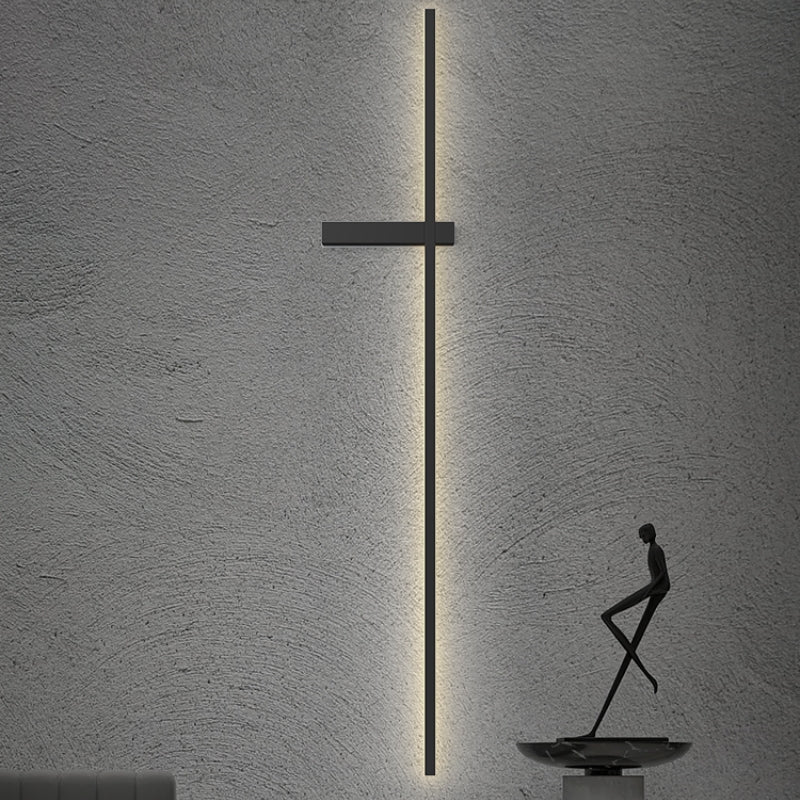 Arisha Minimalist Linear Multi-Color Indoor Wall Lamp Metal Bedroom Lving Room