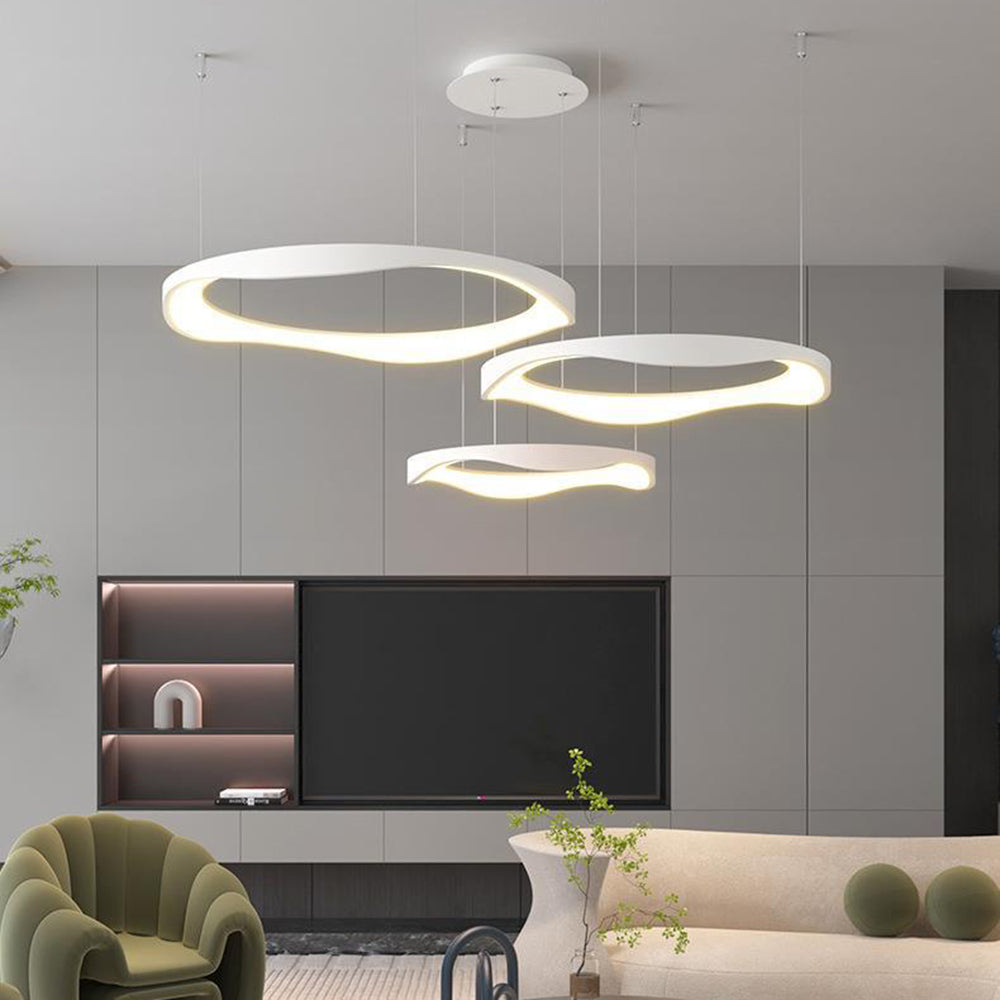 Arisha Pendant Light Rond Modern Light Switchable Dining Room - Letslighting