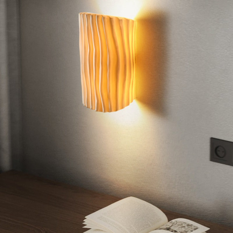 Valentina Retro LED Wall Lamps Resin Bedroom