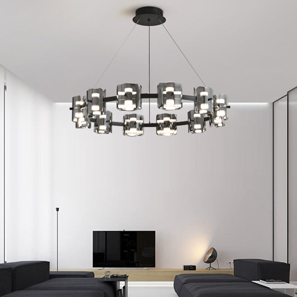 Arisha Minimalist Round Metal Pendant Light - Letslighting