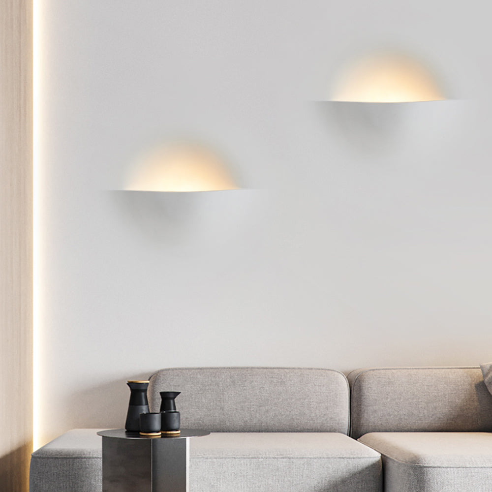 Aria Modern Recessed Metal Plaster LED Wall Lamp - Letslighting