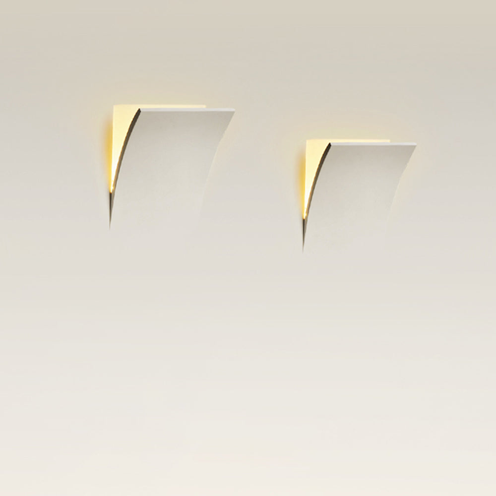 Aria Modern Recessed Metal Plaster LED Wall Lamp - Letslighting
