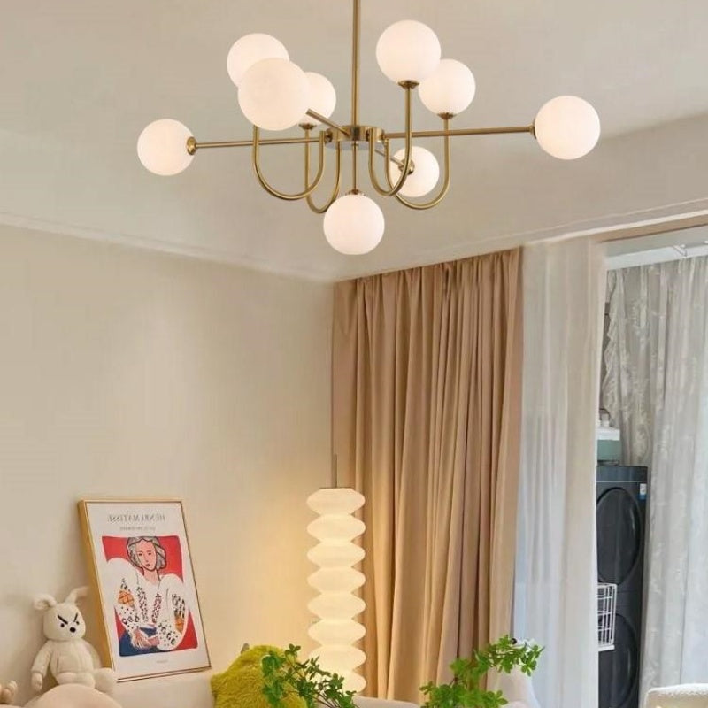 Valentina Modern LED Chandelier Glass Living Dining Room Bedroom
