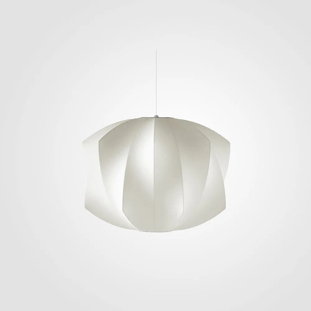 Ritta Pendant Light Bubble Mulberry Silk - Letslighting