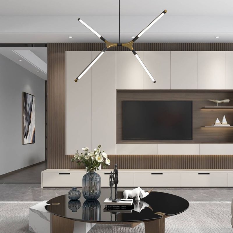 Arisha Creative Acrylic Chandelier Living Room Bedroom - Letslighting