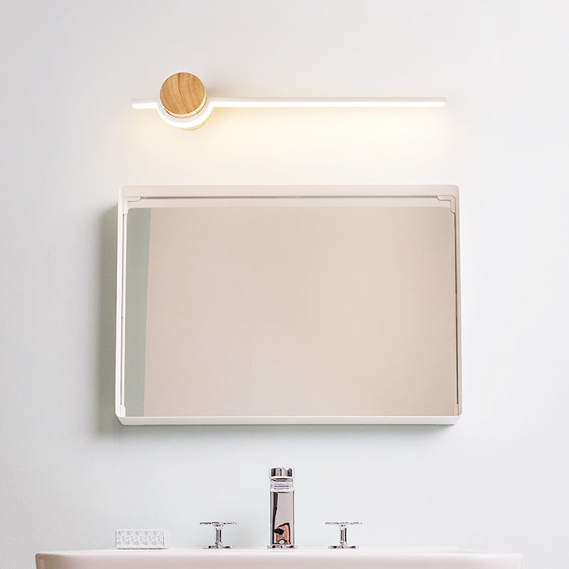 Arisha Nordic Linear Vanity Wall Lamp Bedroom - Letslighting