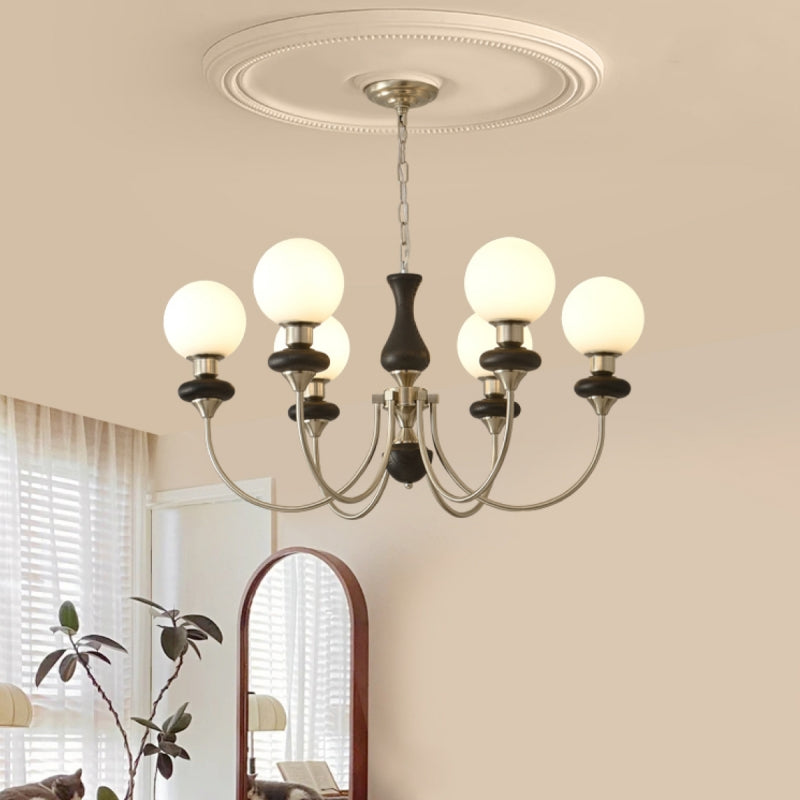 Silva Modern Luxury Decorative LED Chandelier Metal Living Room
