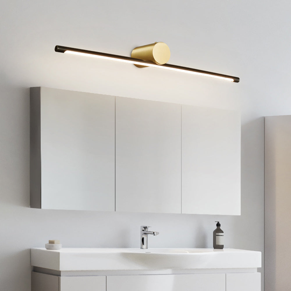 Arisha Minimalist Linear Acrylic Wall Lamp Mirror Front Vanity Light - Letslighting