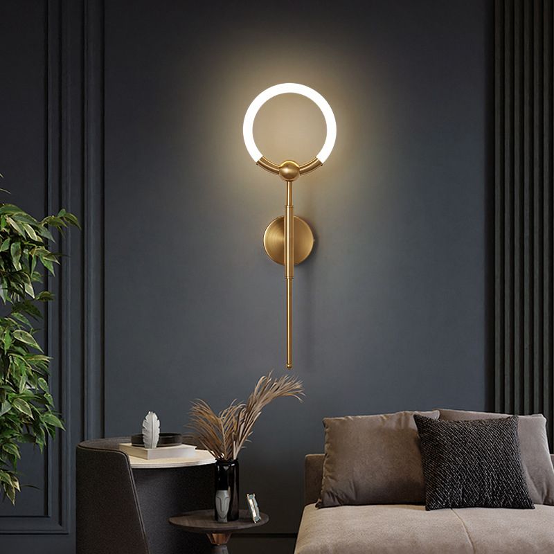 Arisha Modern Ring Vanity Wall Lamp Bathroom