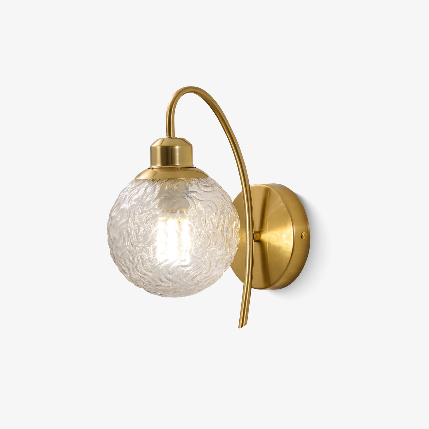 Lucienne Curved Wall Sconce - Letslighting