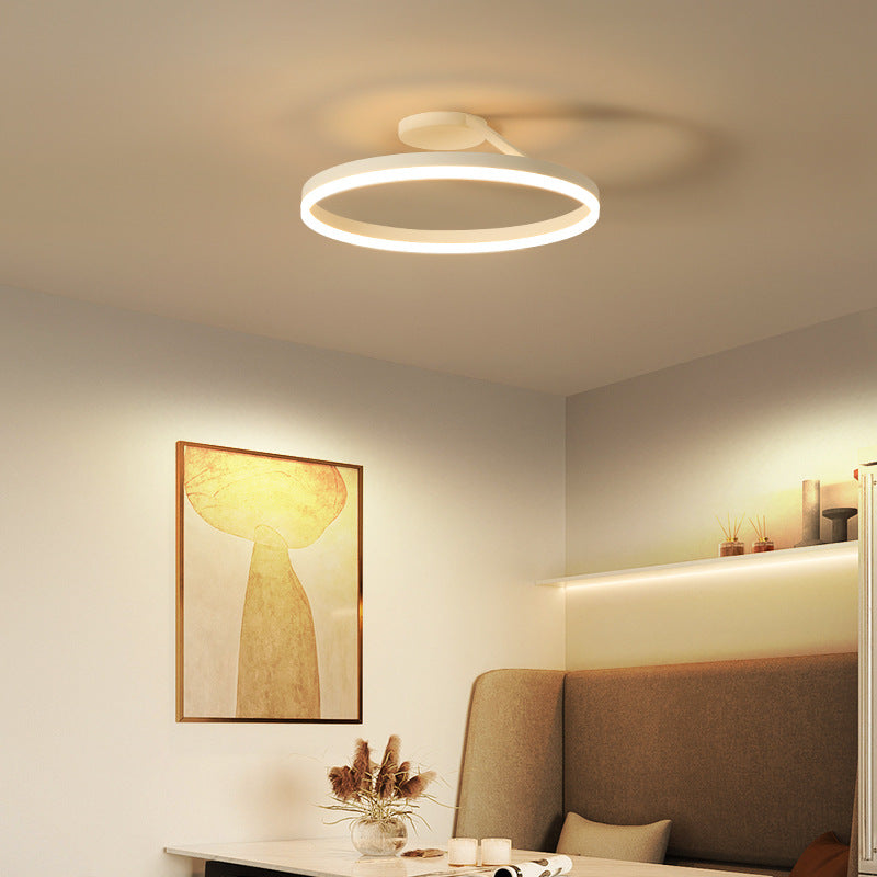 Arisha Modern Circle Flush Mount Ceiling Light Bedroom - Letslighting