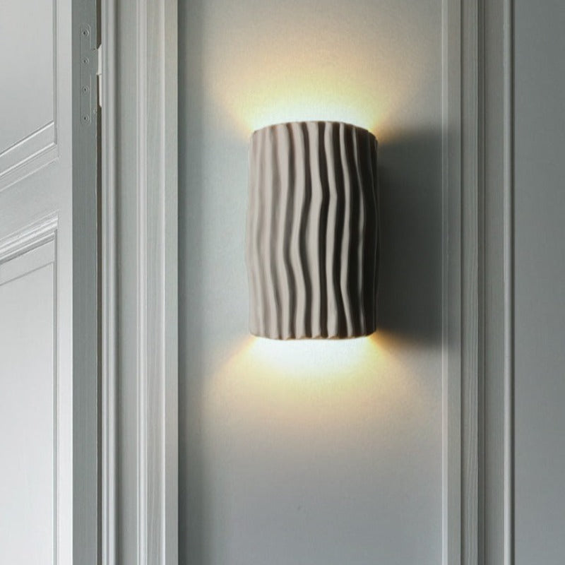 Valentina Retro LED Wall Lamps Resin Bedroom