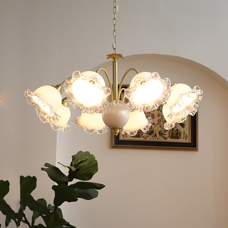 Arisha Retro LED /Glass Chandeliers Living Room/Bedroom - Letslighting