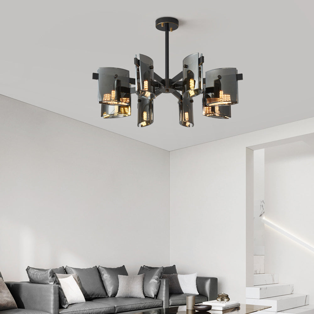 Arisha Minimalist Multi Head Metal Pendant Light