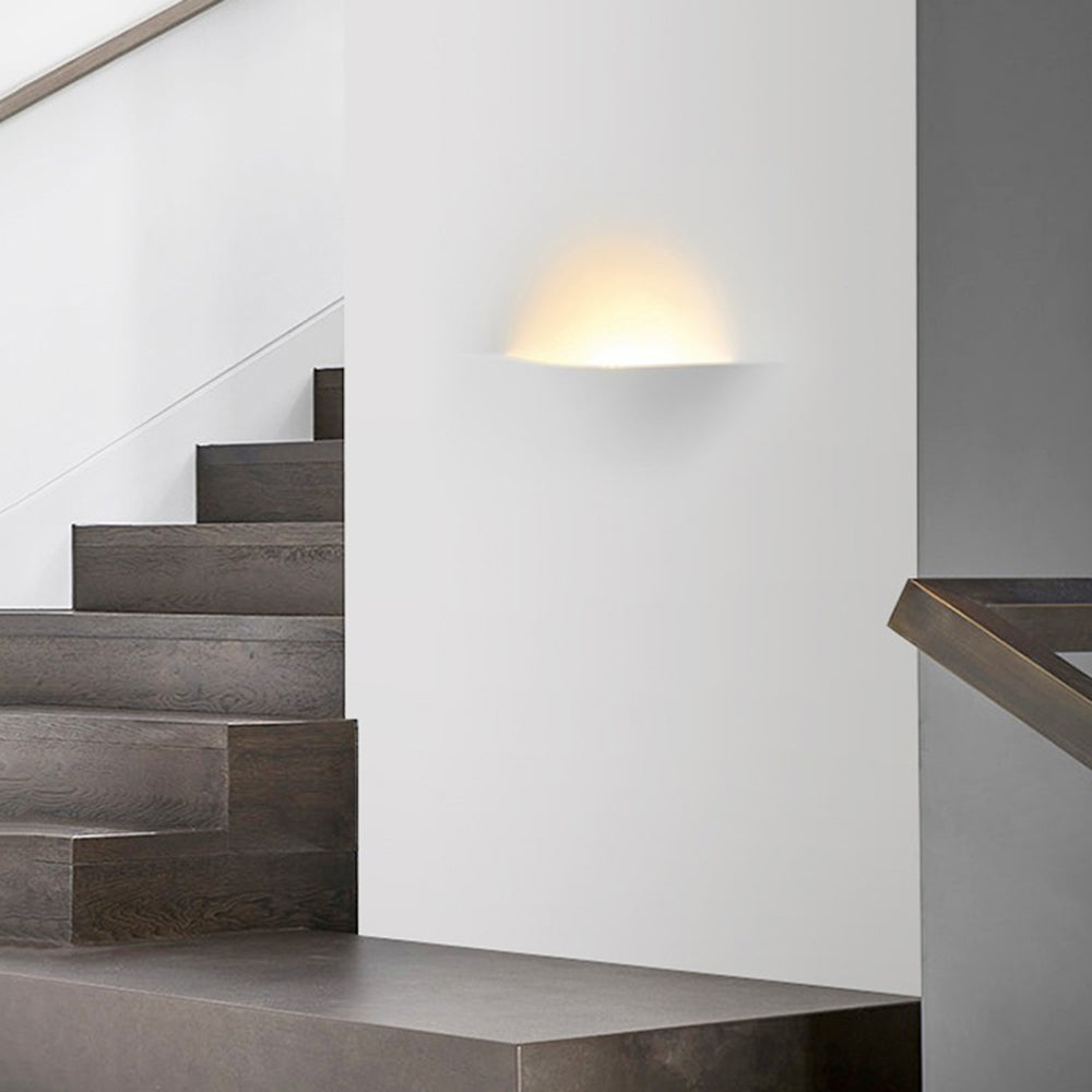 Aria Modern Recessed Metal Plaster LED Wall Lamp - Letslighting