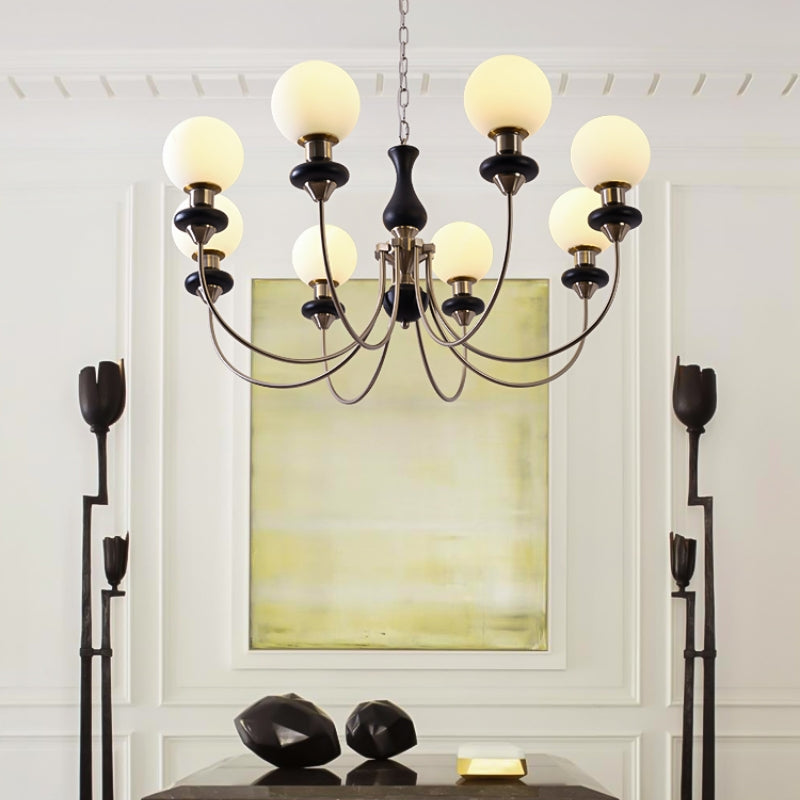 Silva Modern Luxury Decorative LED Chandelier Metal Living Room