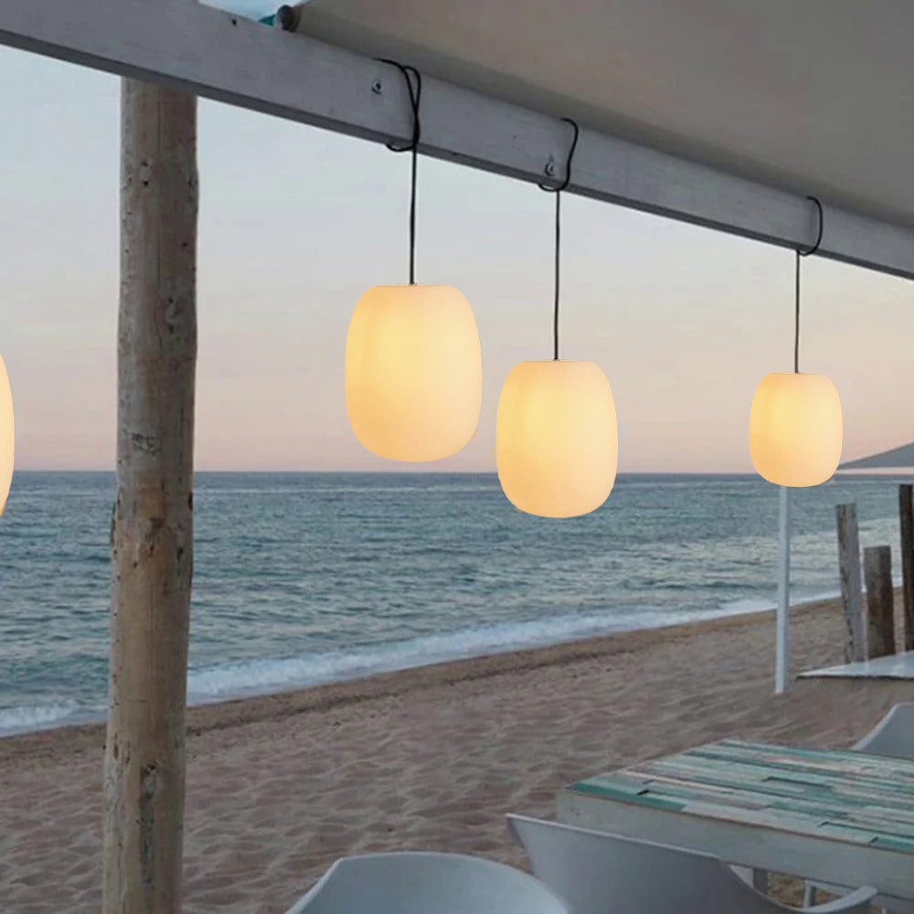 Ray Retro Lantern Pendant Light Outdoor Waterproof