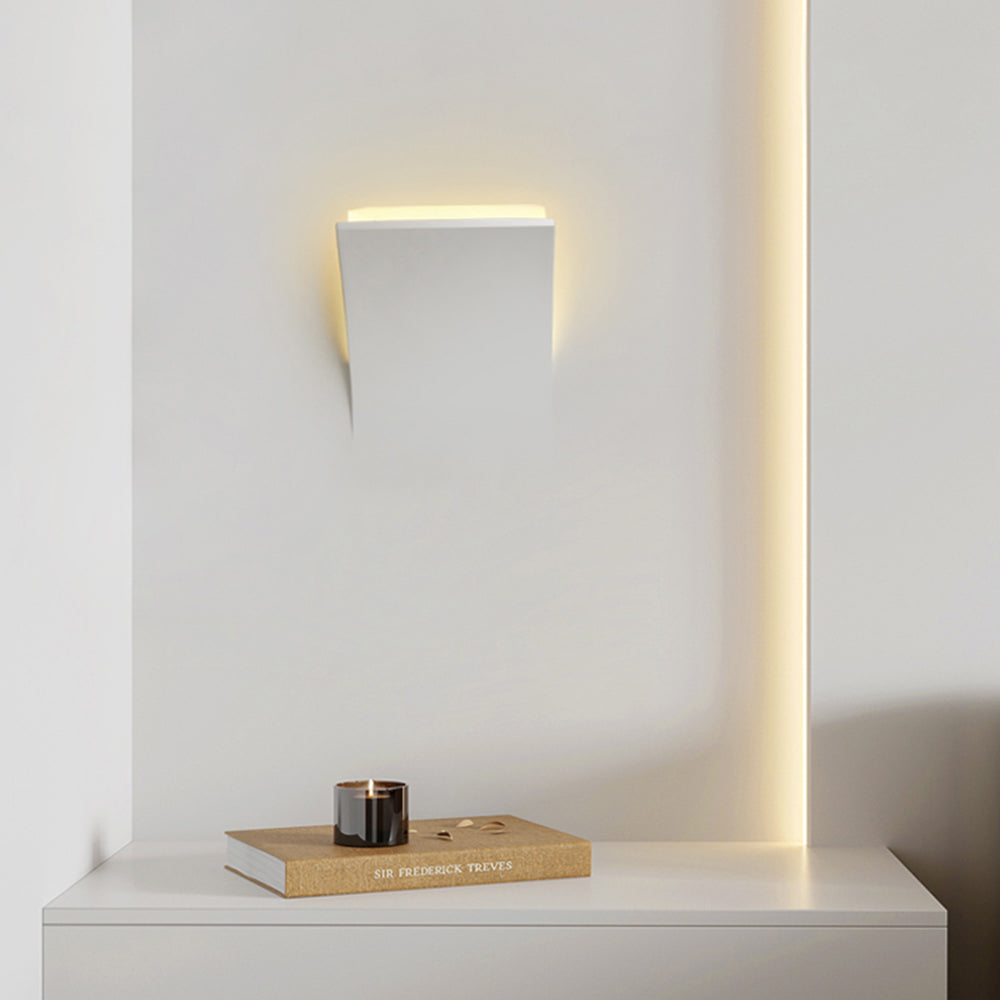 Aria Modern Recessed Metal Plaster LED Wall Lamp - Letslighting