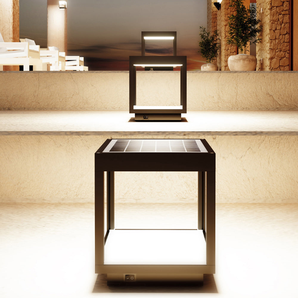 Ray Solar Rechargeable Outdoor Floor Lamp