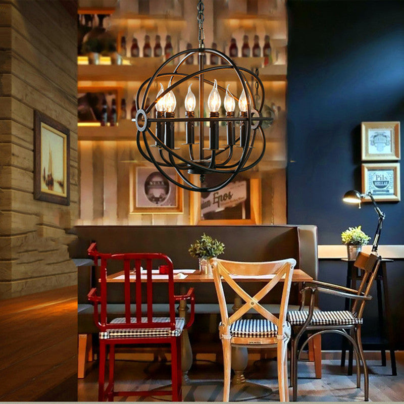 Epoch American Chandelier Living Room Bedroom Restaurant - Letslighting