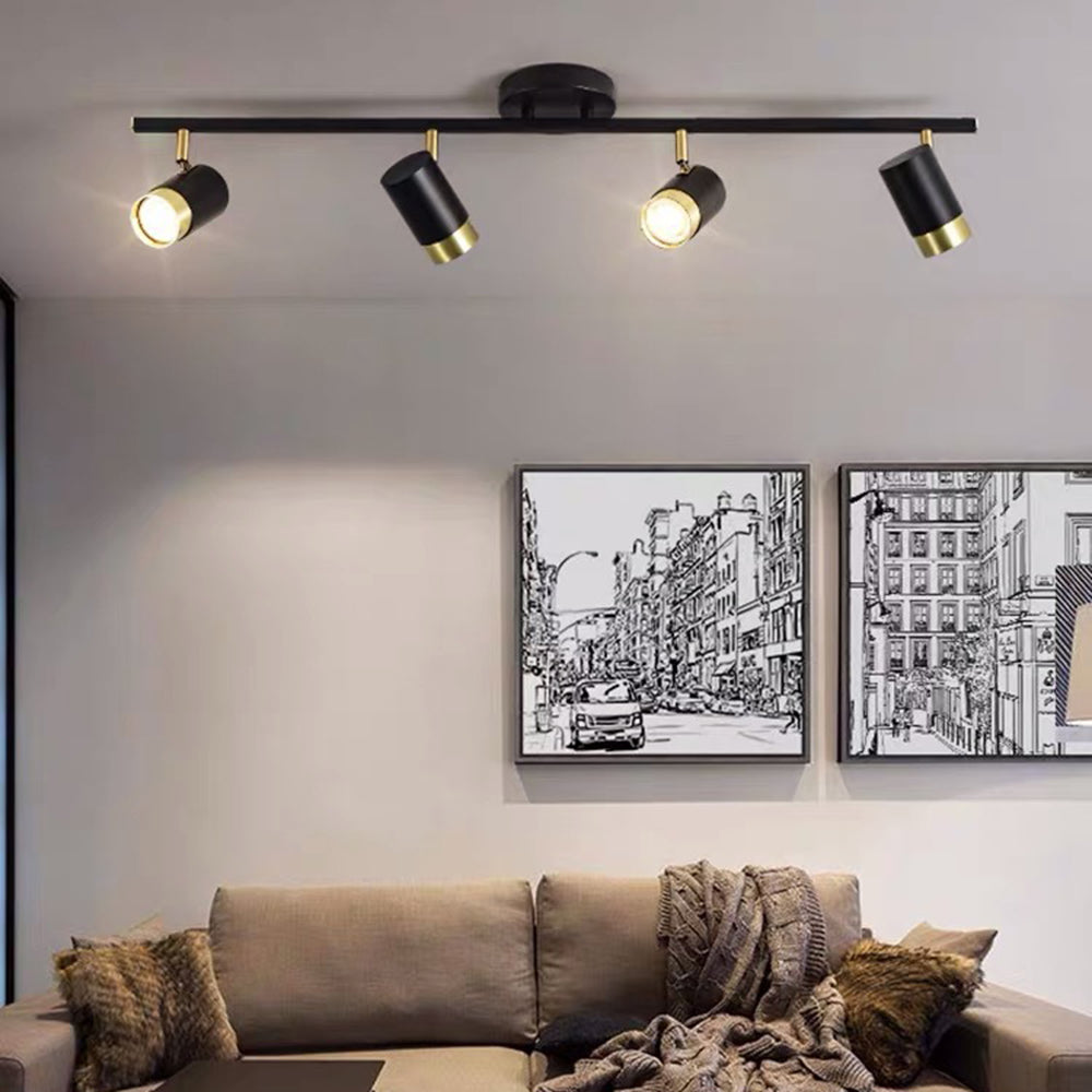 Arisha Semi-Flush Mount Ceiling Light Color Temperature Switchable, 4/5 Head