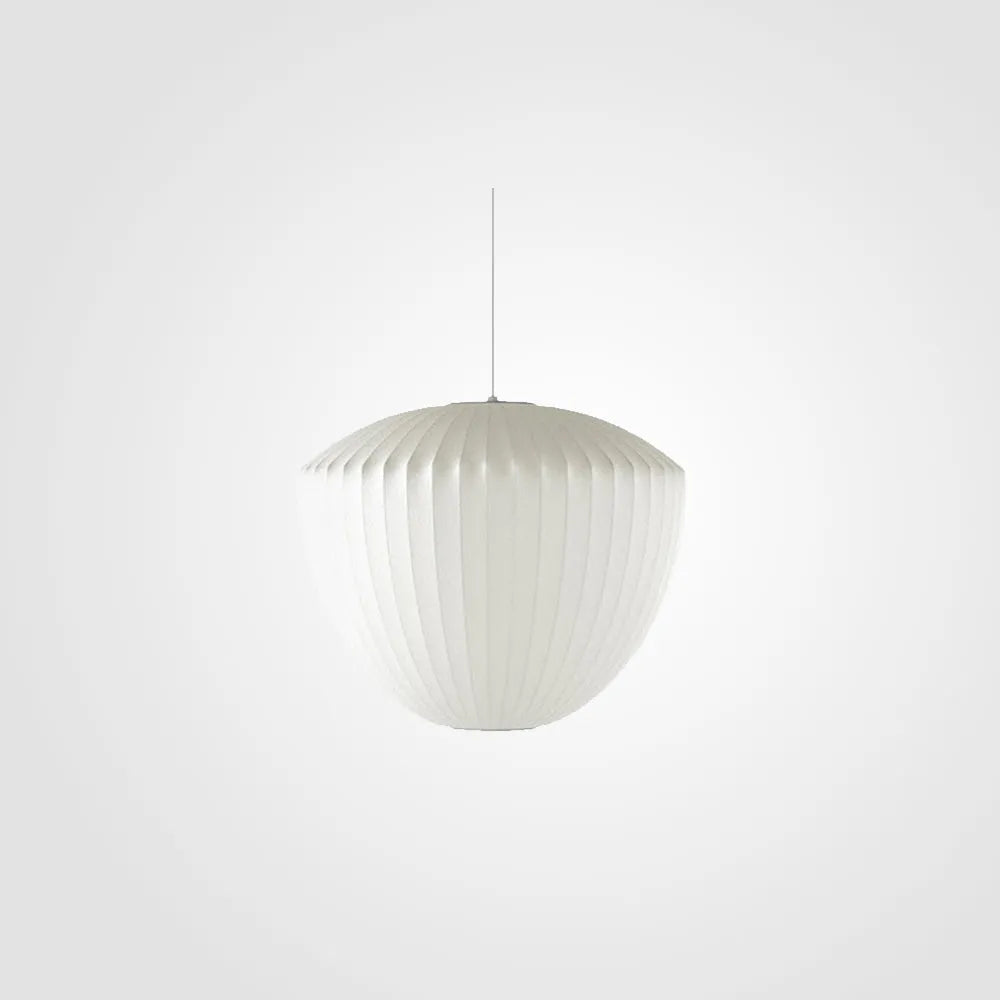 Ritta Pendant Light Bubble Mulberry Silk - Letslighting