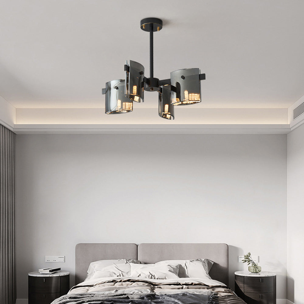 Arisha Minimalist Multi Head Metal Pendant Light
