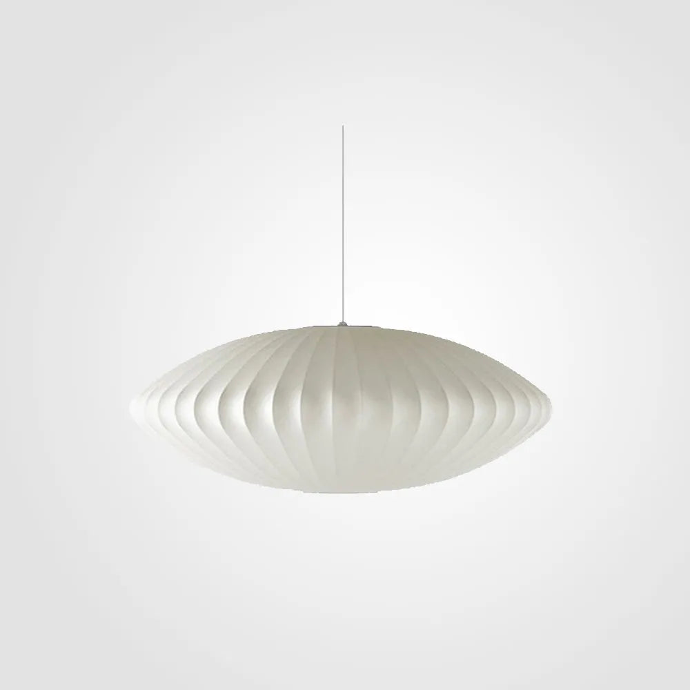 Ritta Pendant Light Bubble Mulberry Silk - Letslighting
