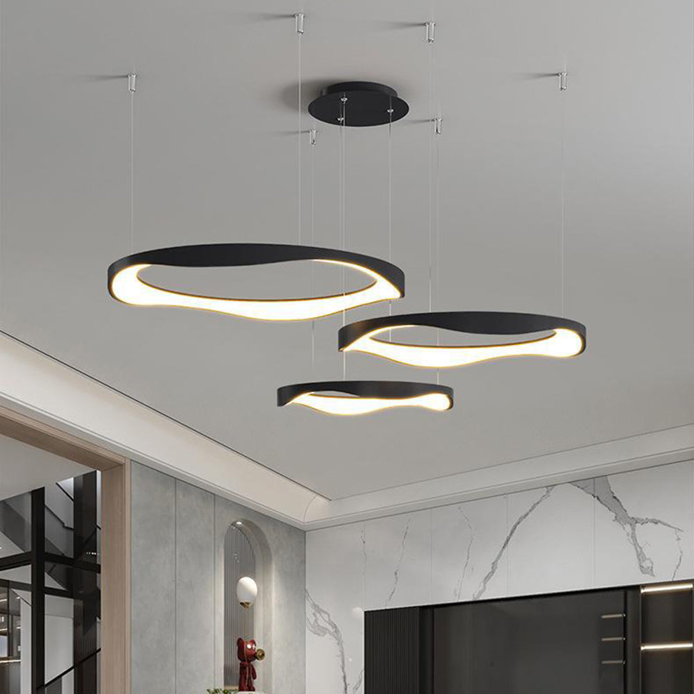 Arisha Pendant Light Rond Modern Light Switchable Dining Room - Letslighting