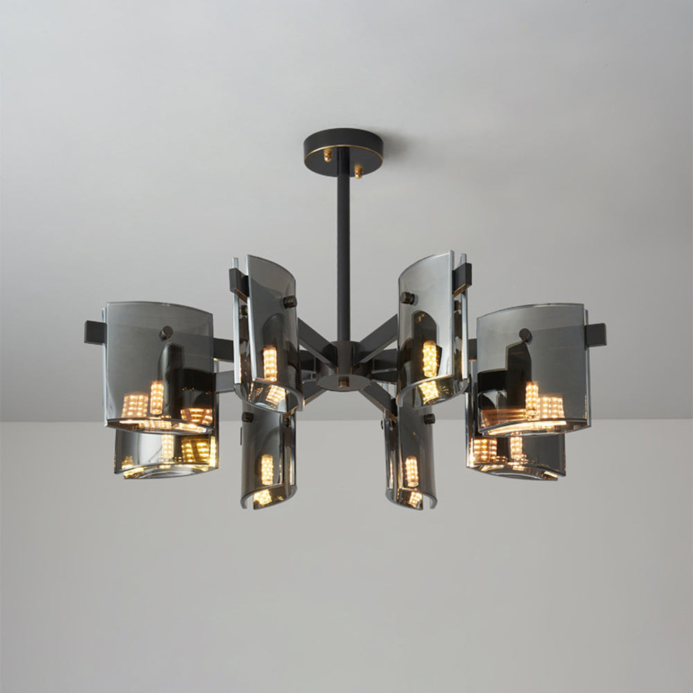 Arisha Minimalist Multi Head Metal Pendant Light