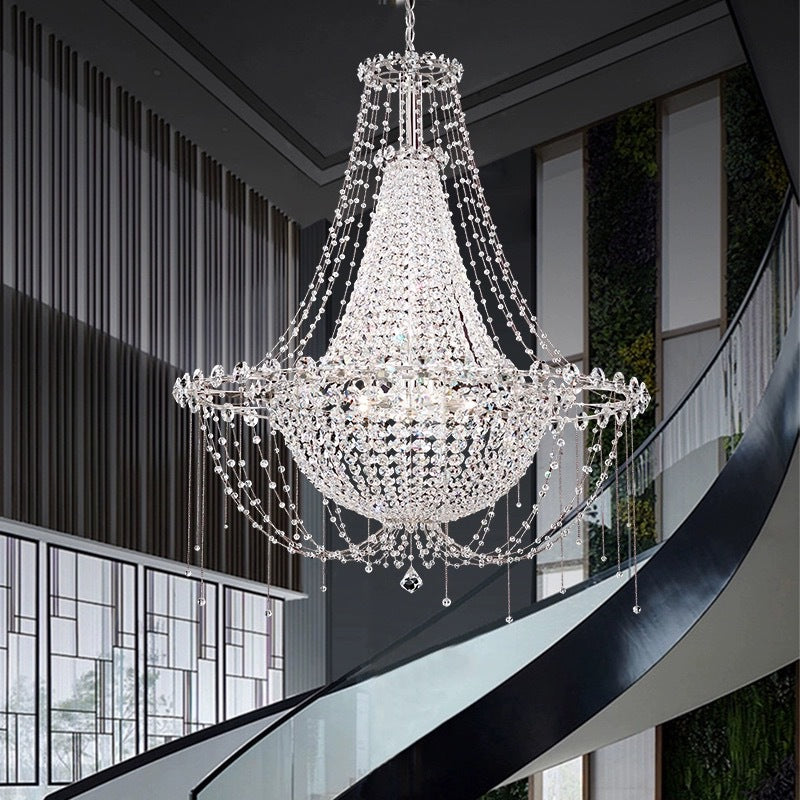Kristy Italian Crystal Chandelier Living Room Dining Room - Letslighting
