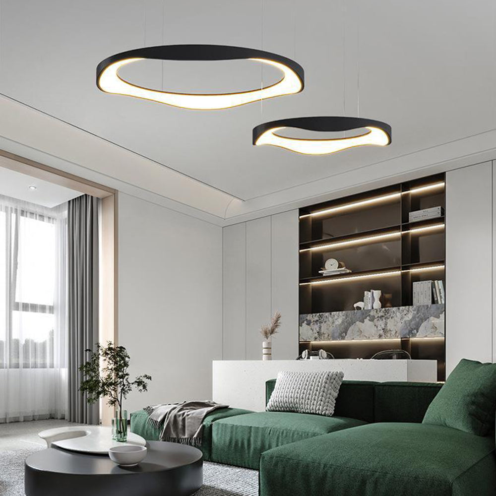 Arisha Pendant Light Rond Modern Light Switchable Dining Room - Letslighting