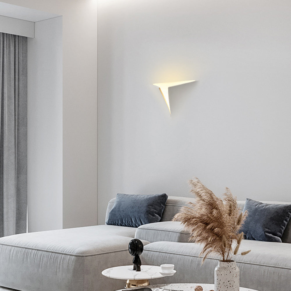 Aria Modern Recessed Metal Plaster LED Wall Lamp - Letslighting
