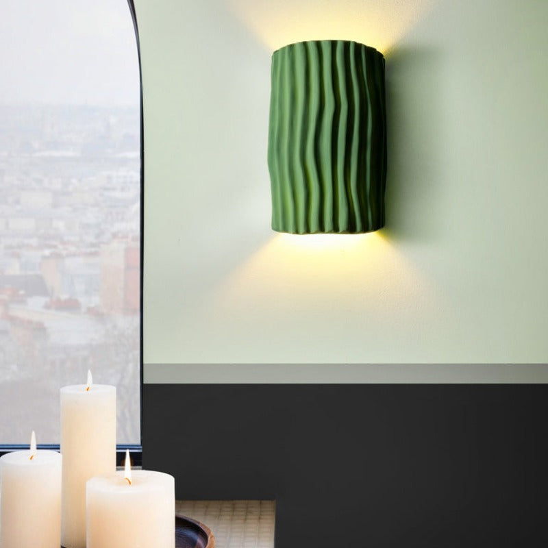 Valentina Retro LED Wall Lamps Resin Bedroom