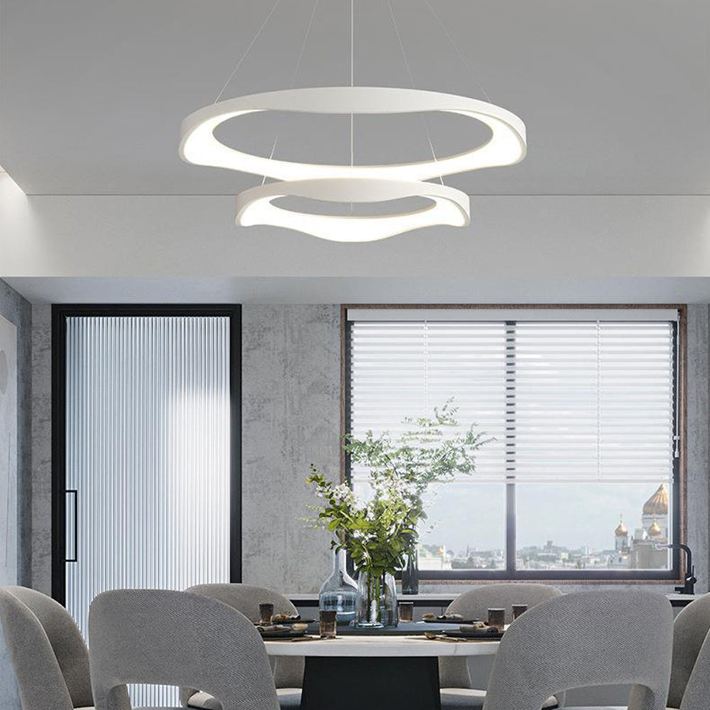 Arisha Pendant Light Rond Modern Light Switchable Dining Room - Letslighting
