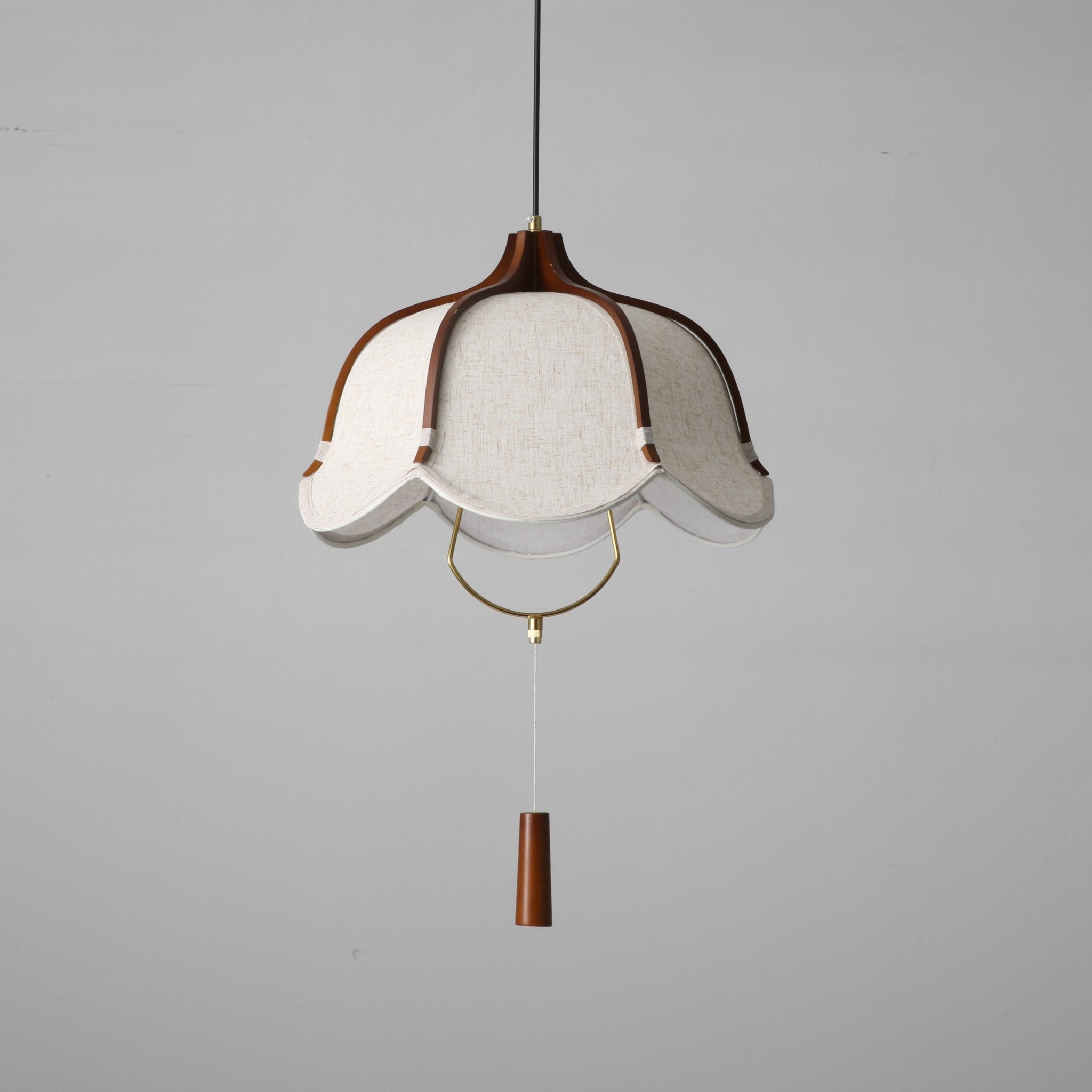 Lustra Pendant Lamp Lantern Modern Fabric - Letslighting