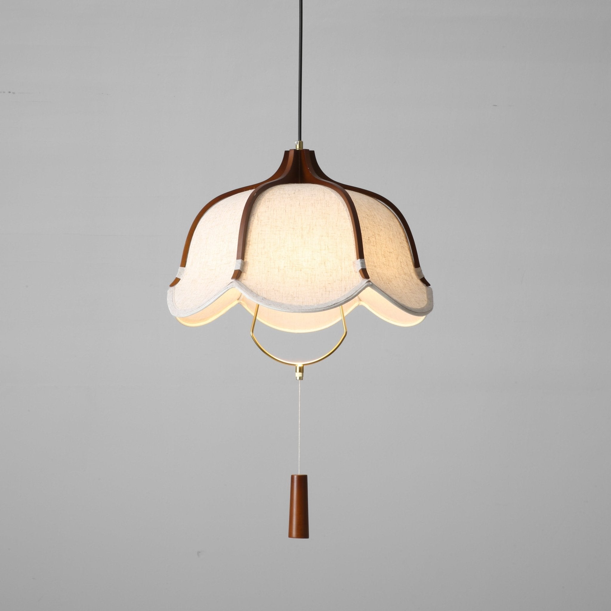 Lustra Pendant Lamp Lantern Modern Fabric - Letslighting