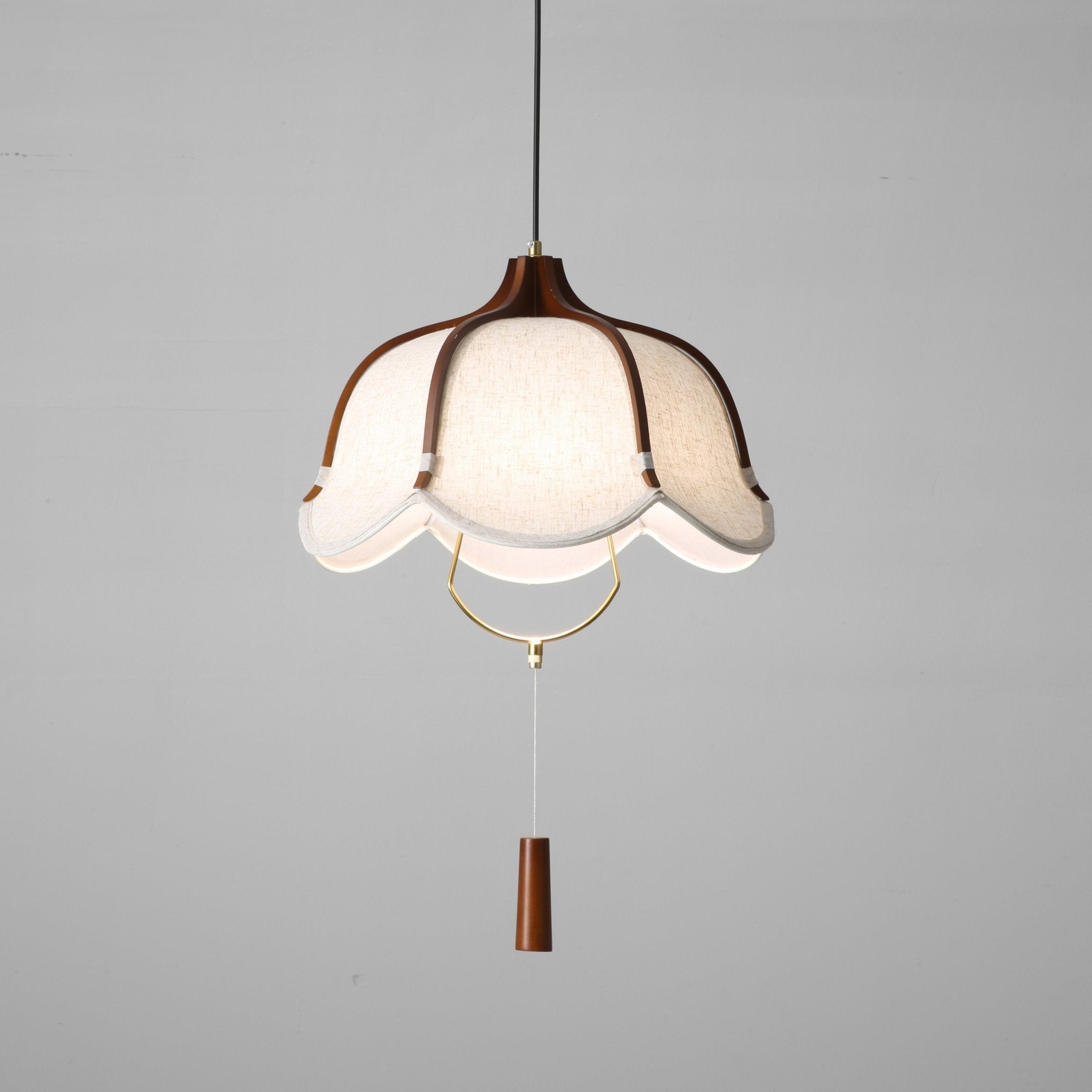 Lustra Pendant Lamp Lantern Modern Fabric - Letslighting
