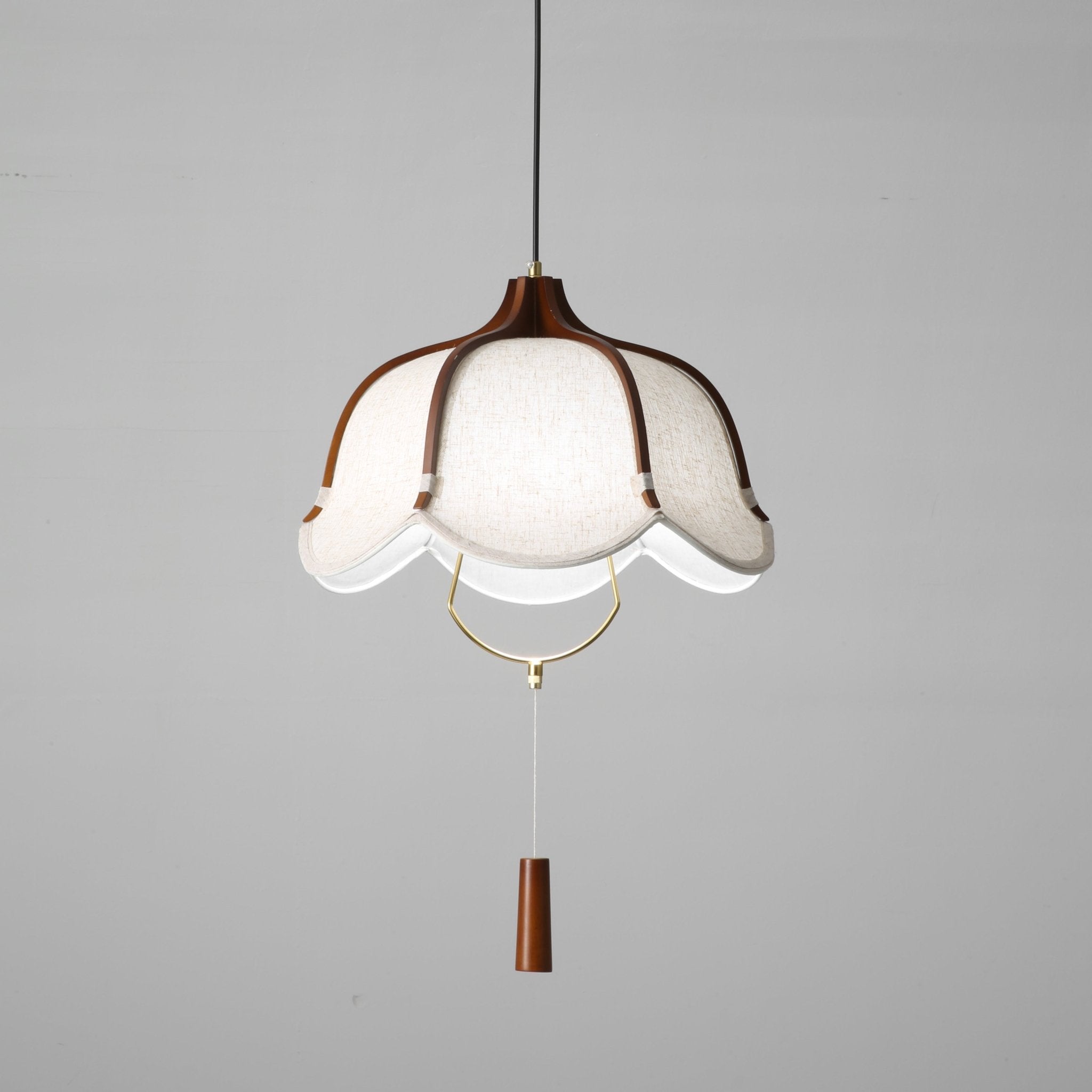 Lustra Pendant Lamp Lantern Modern Fabric - Letslighting