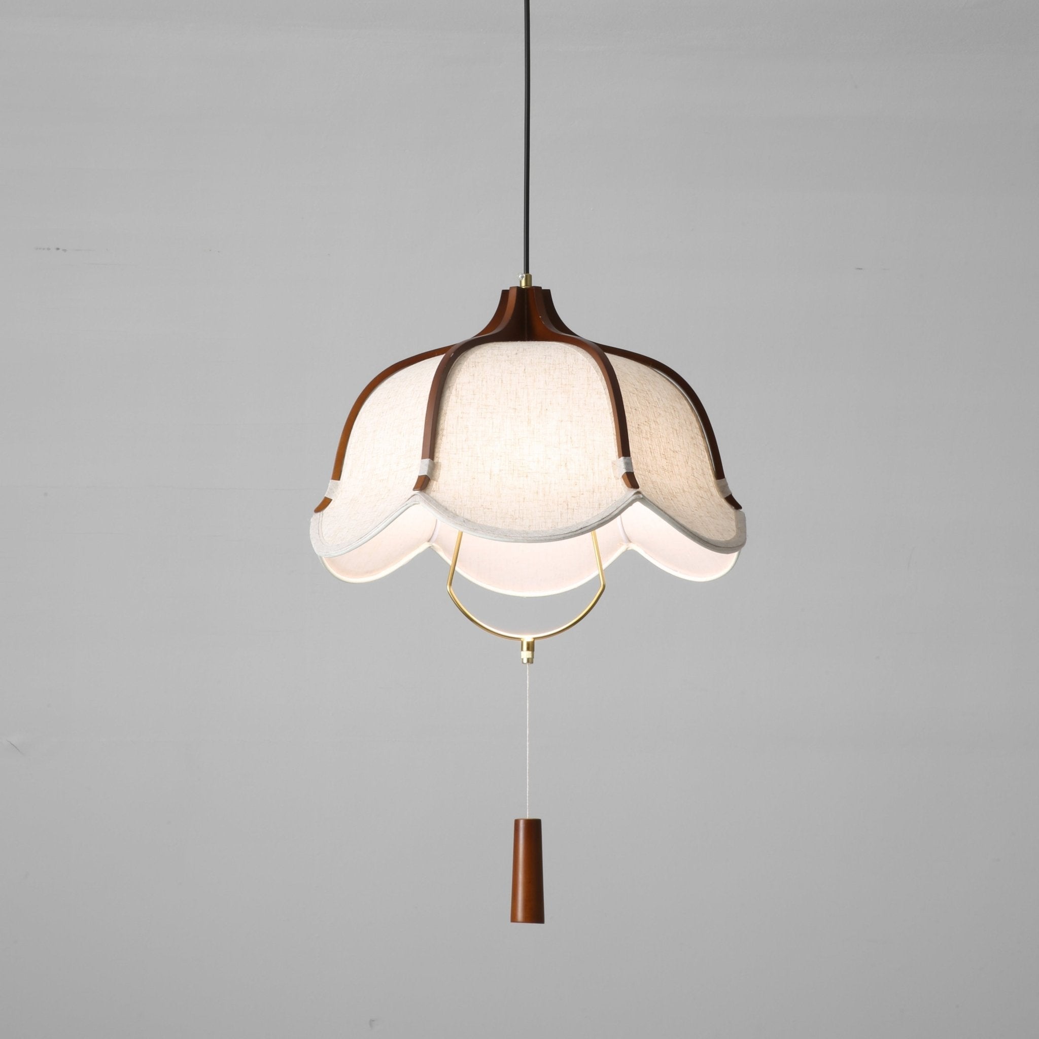 Lustra Pendant Lamp Lantern Modern Fabric - Letslighting