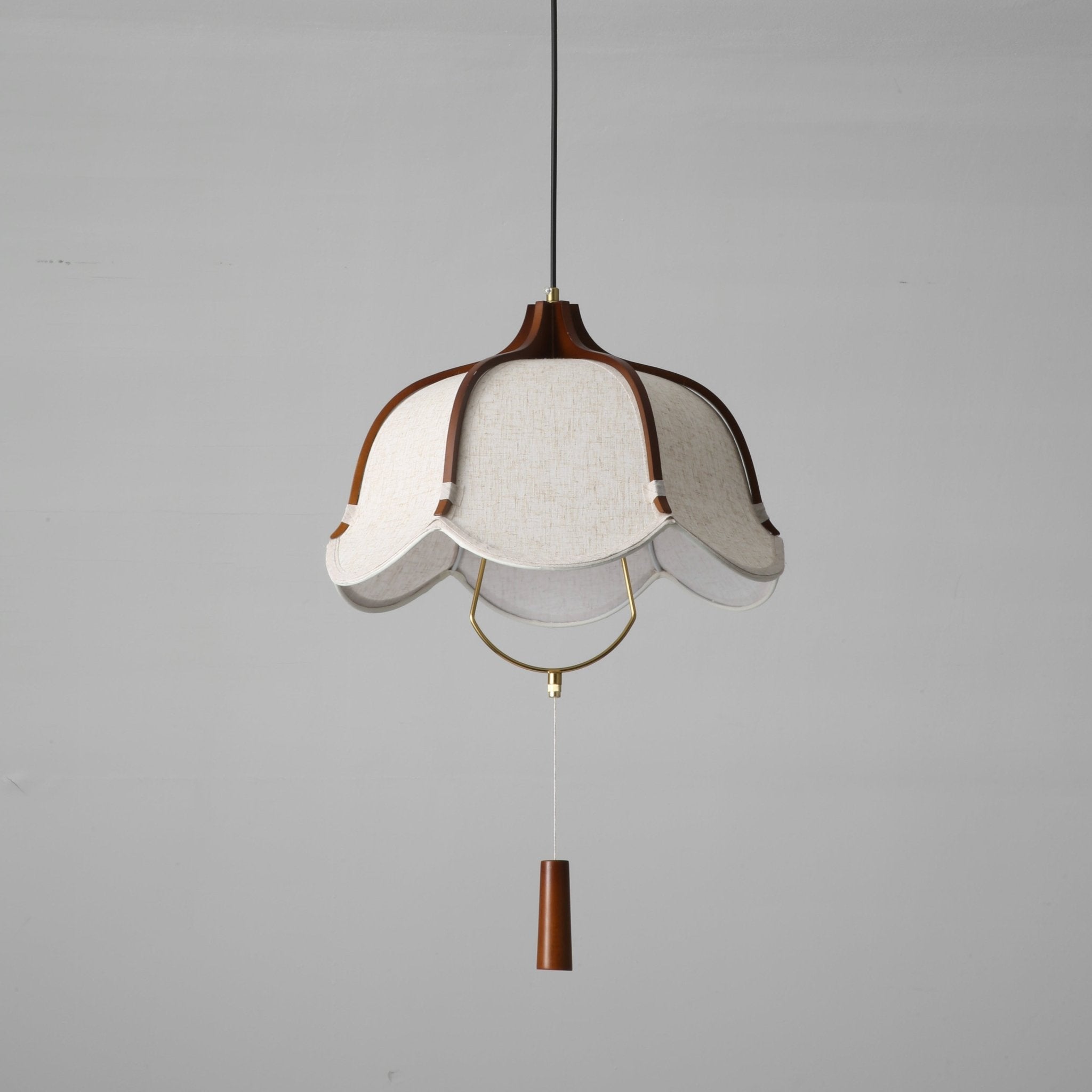 Lustra Pendant Lamp Lantern Modern Fabric - Letslighting