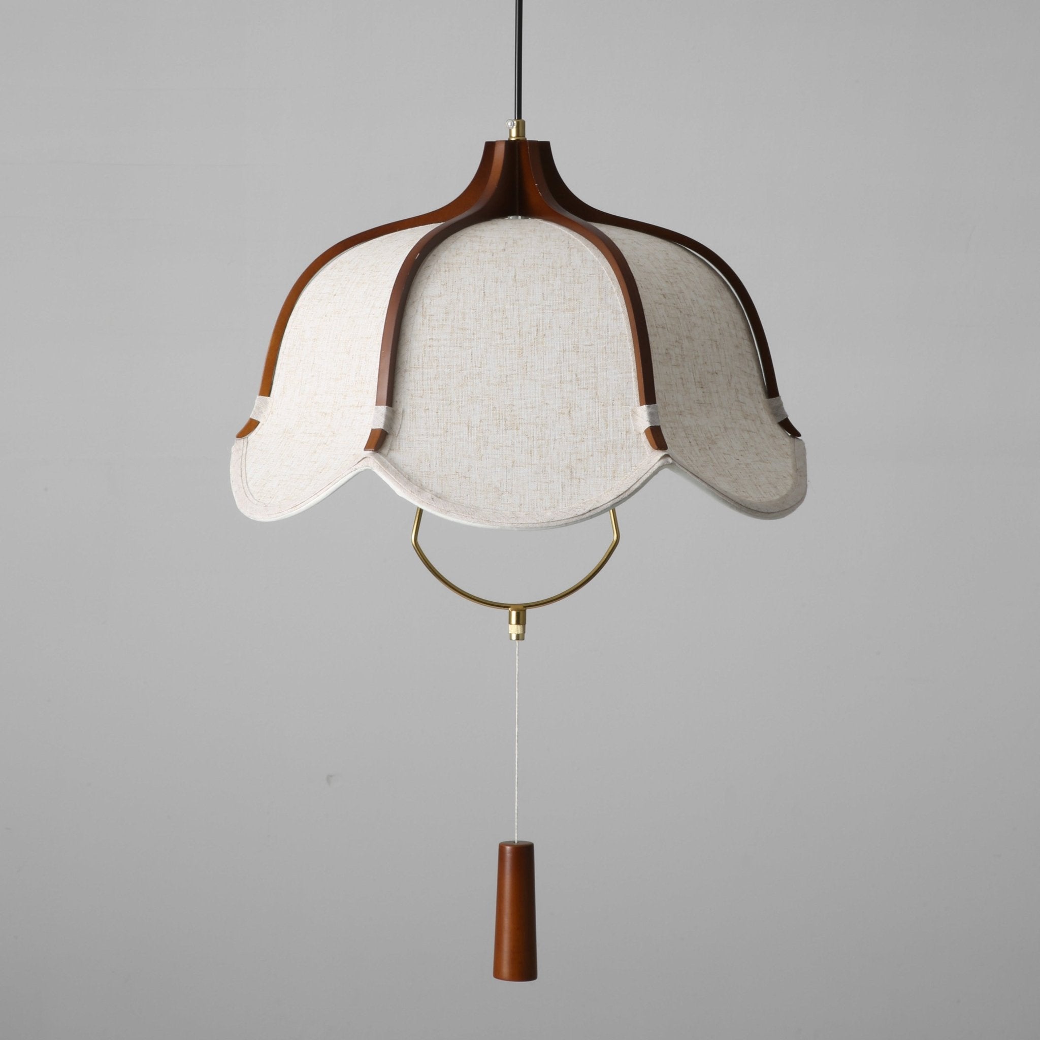 Lustra Pendant Lamp Lantern Modern Fabric - Letslighting
