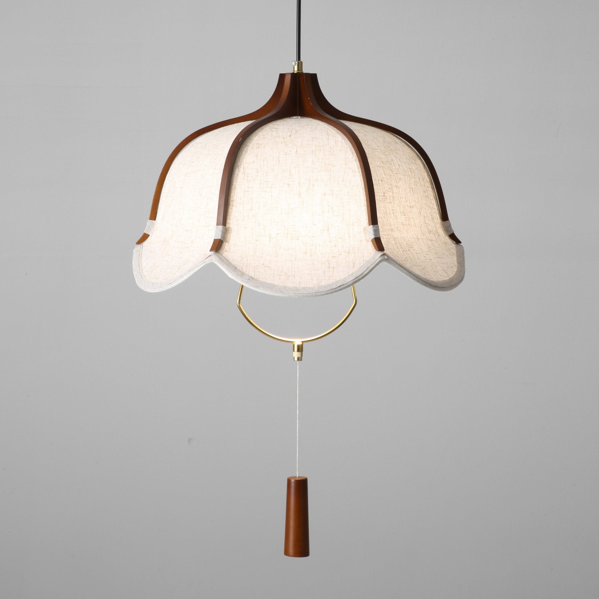 Lustra Pendant Lamp Lantern Modern Fabric - Letslighting