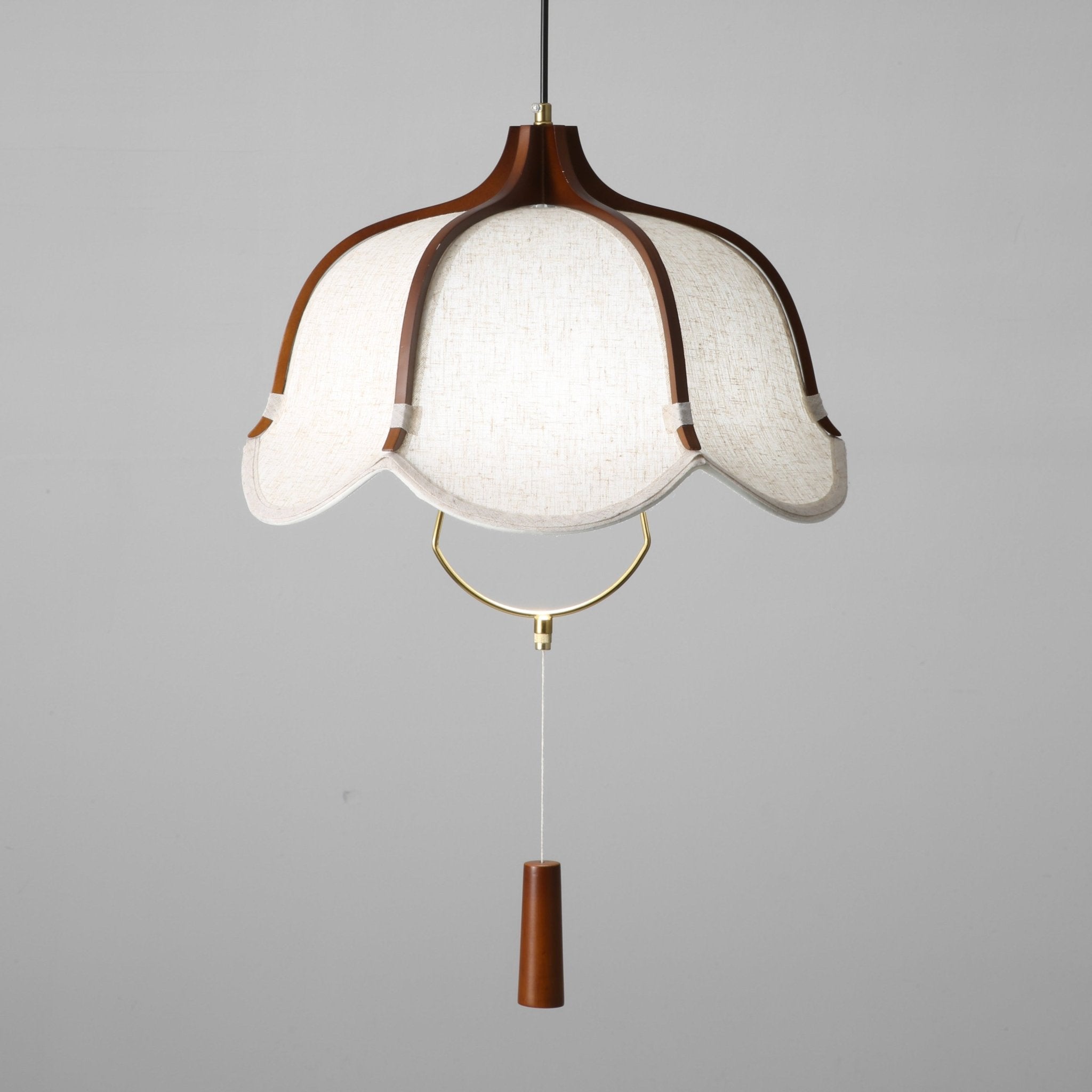 Lustra Pendant Lamp Lantern Modern Fabric - Letslighting