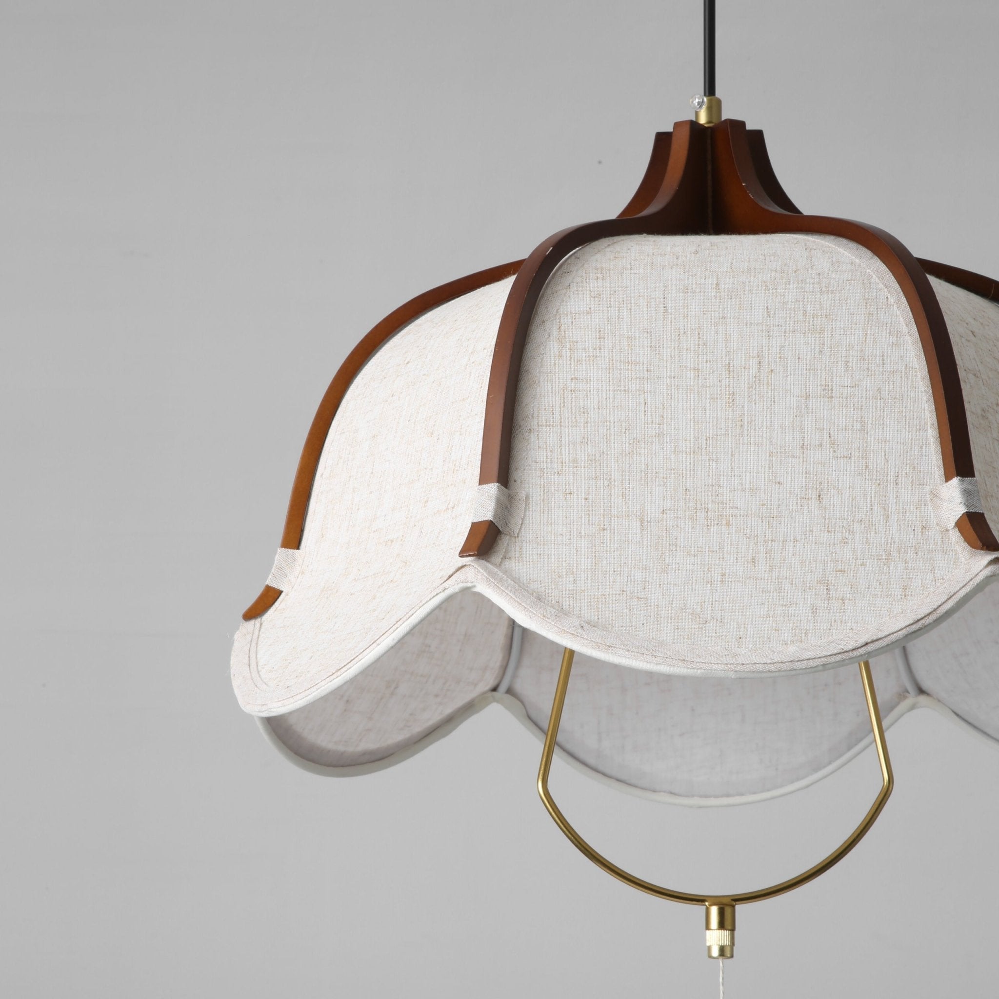 Lustra Pendant Lamp Lantern Modern Fabric - Letslighting