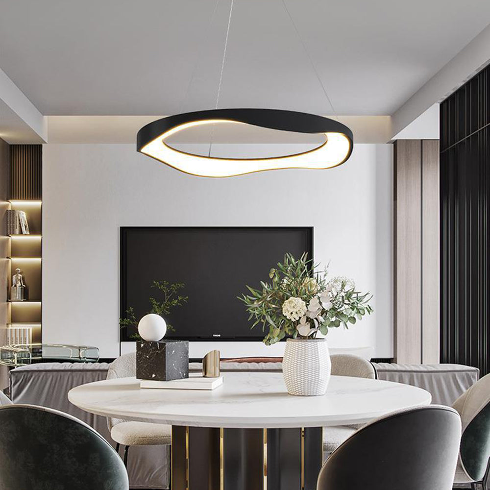 Arisha Pendant Light Rond Modern Light Switchable Dining Room - Letslighting