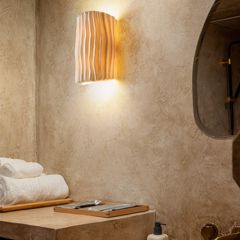 Valentina Retro LED Wall Lamps Resin Bedroom